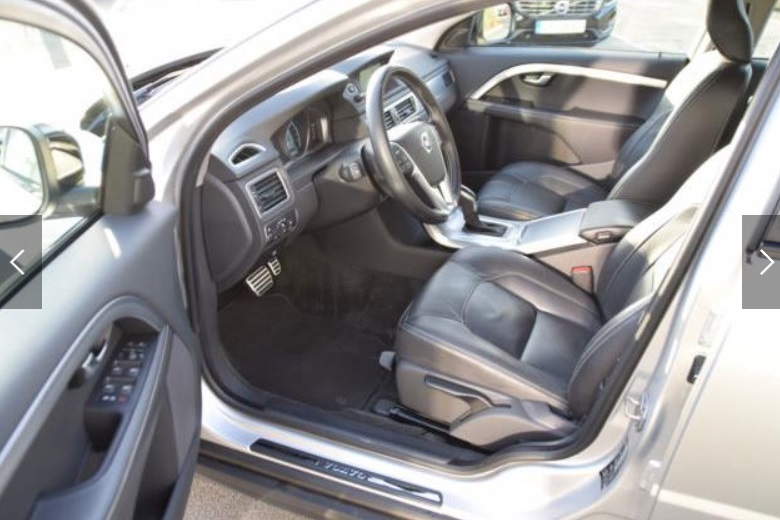 Left hand drive car VOLVO XC 70 (01/08/2014) - 